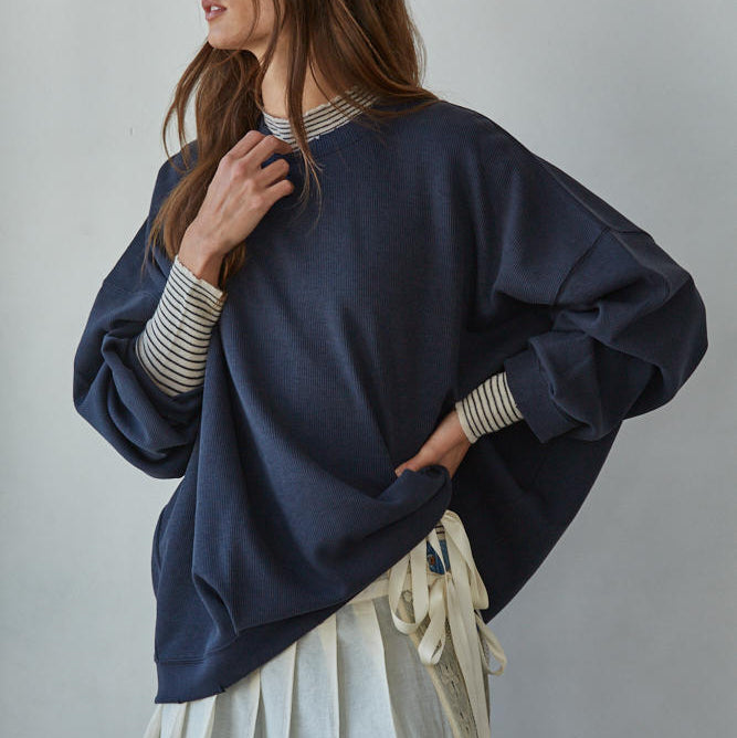 Around Town Crew Pullover Knit