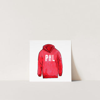 Philly Phan Wall Art Print (12.5"x12.5")