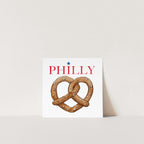 Philly Phan Wall Art Print (12.5"x12.5")