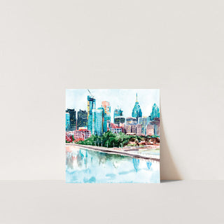 Philly Phan Wall Art Print (12.5"x12.5")