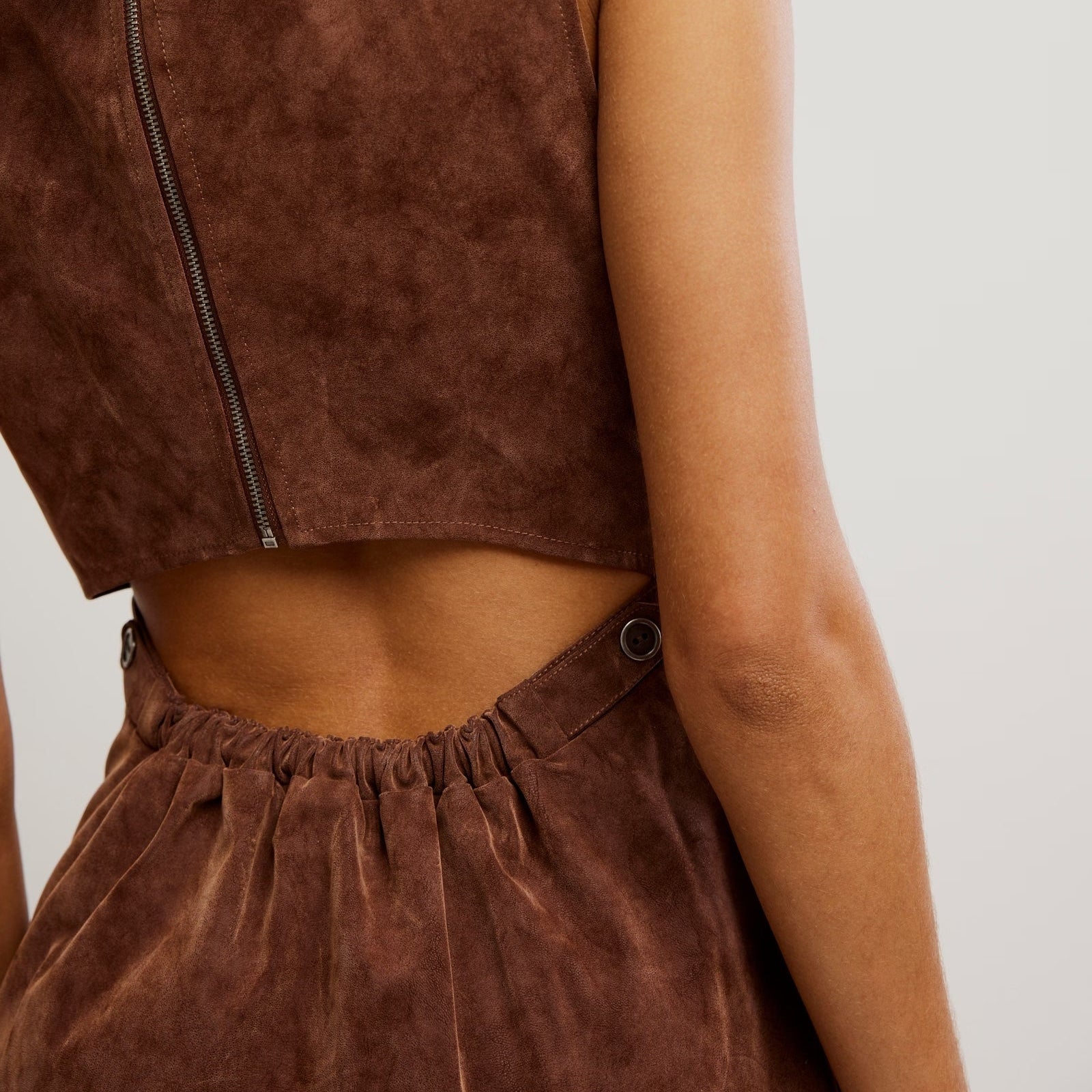 Free People Atlas Suede Mini Dress