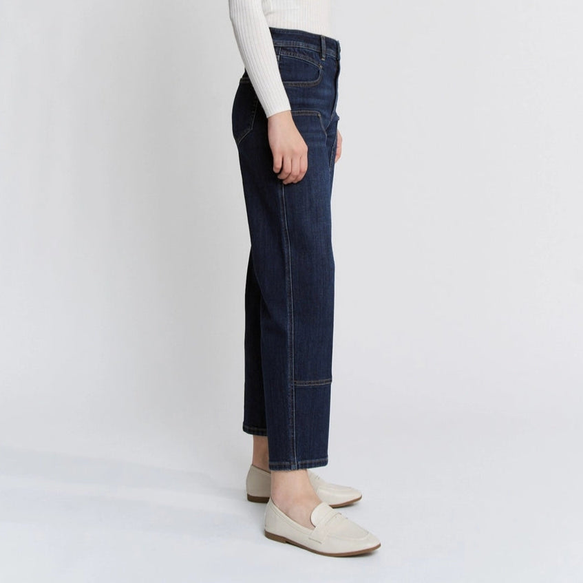 High Waist Barrel Jeans