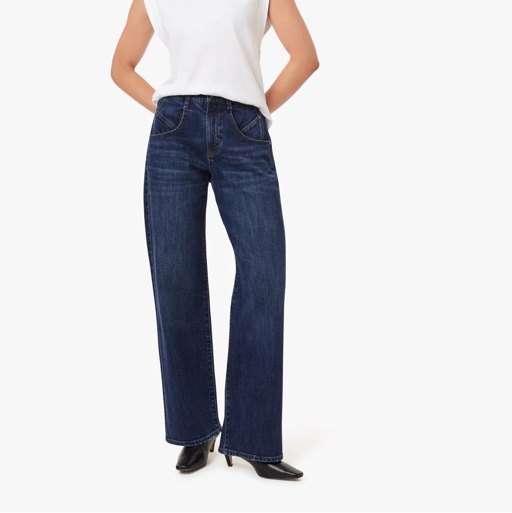 Blaine High Rise Straight Jeans