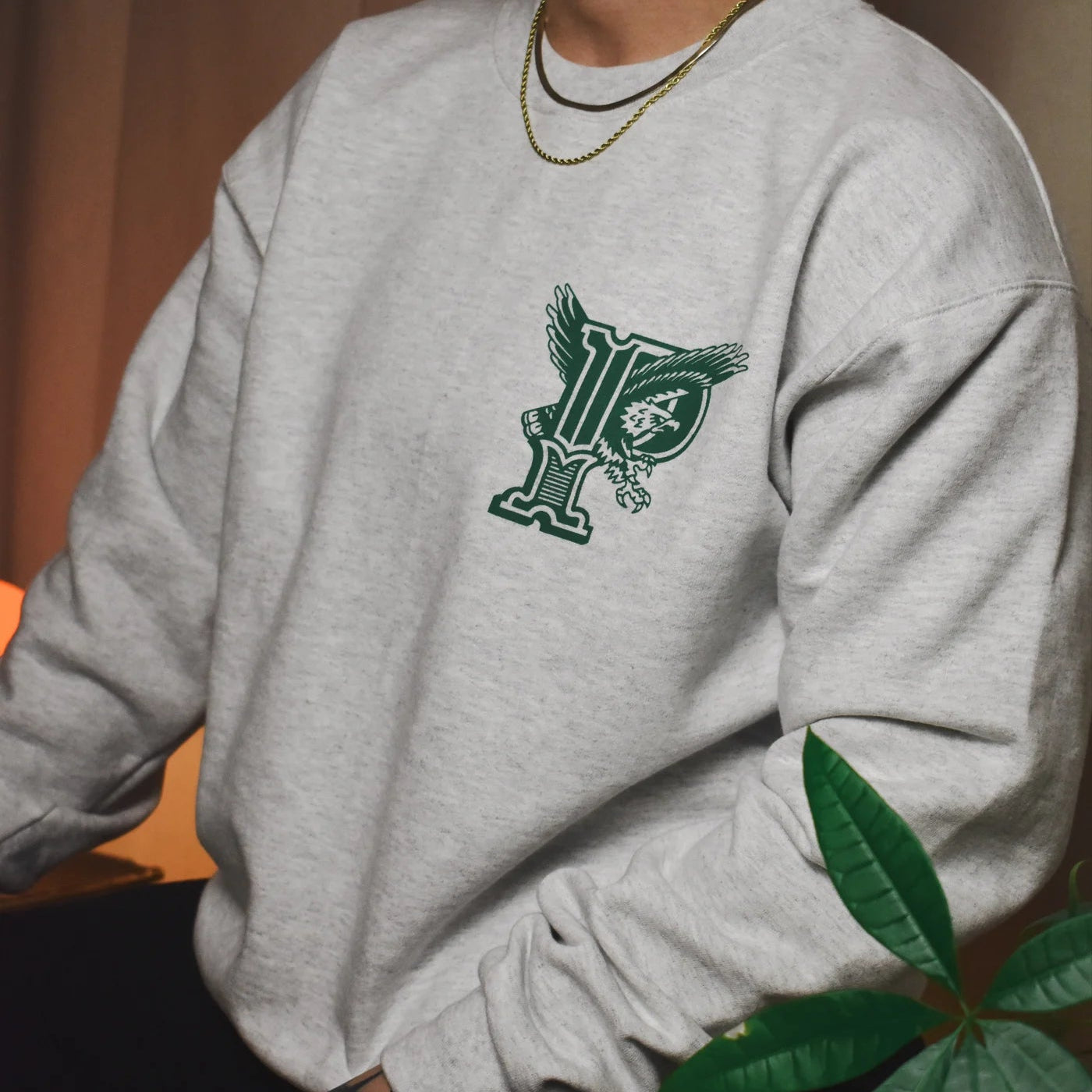 Letterman Birds Crewneck