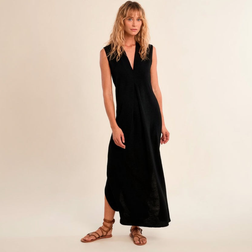 Sleeveless V-Neck Everyday Dress