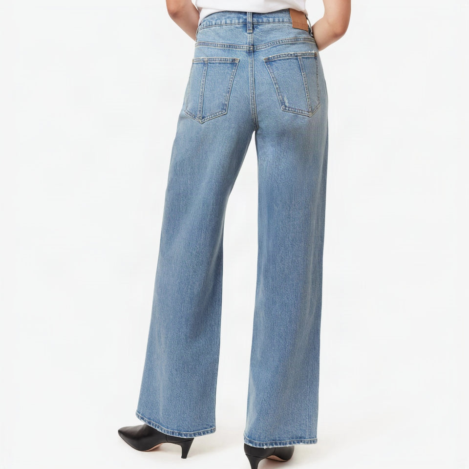 Blaine High Rise Straight Jeans