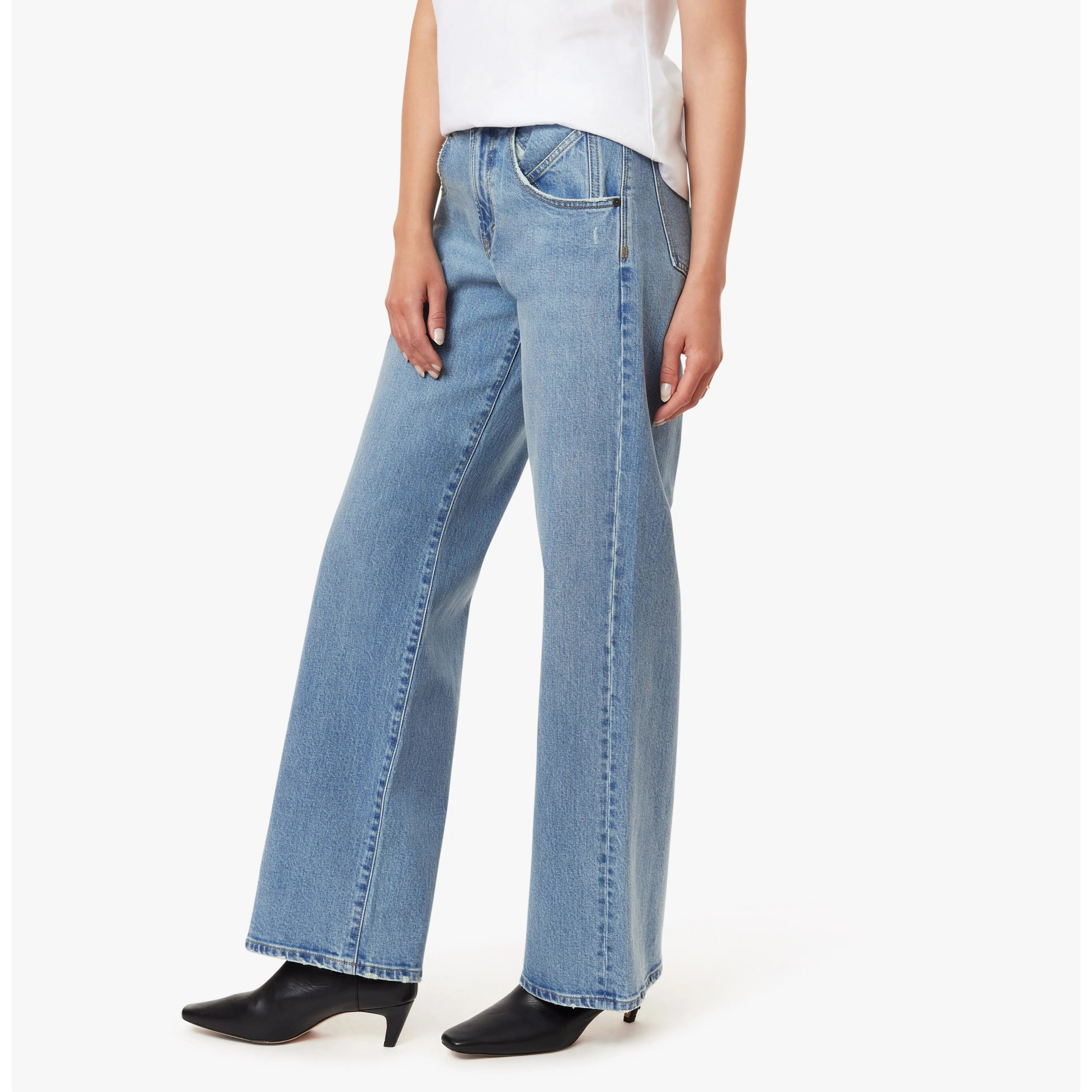 Blaine High Rise Straight Jeans