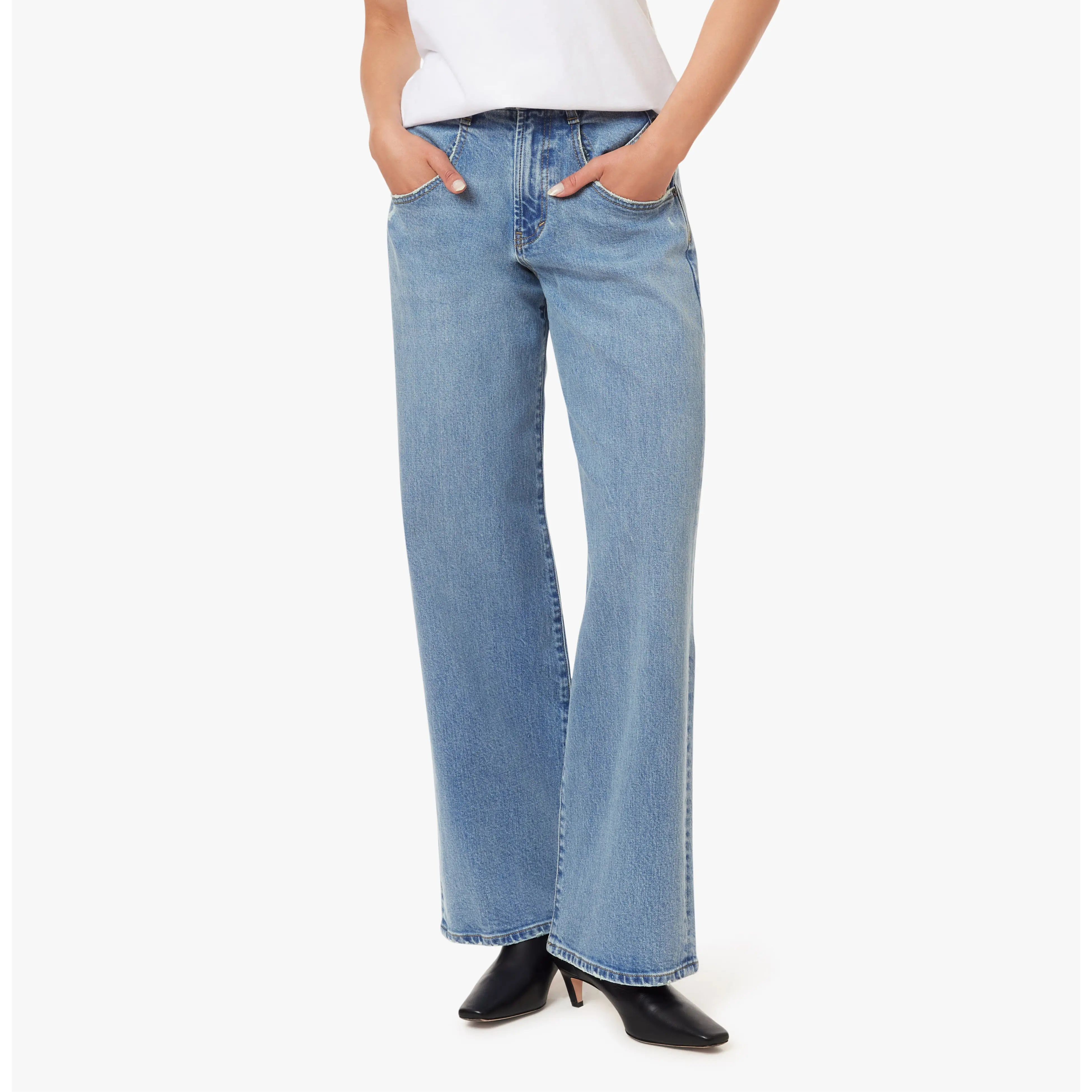 Blaine High Rise Straight Jeans Main image