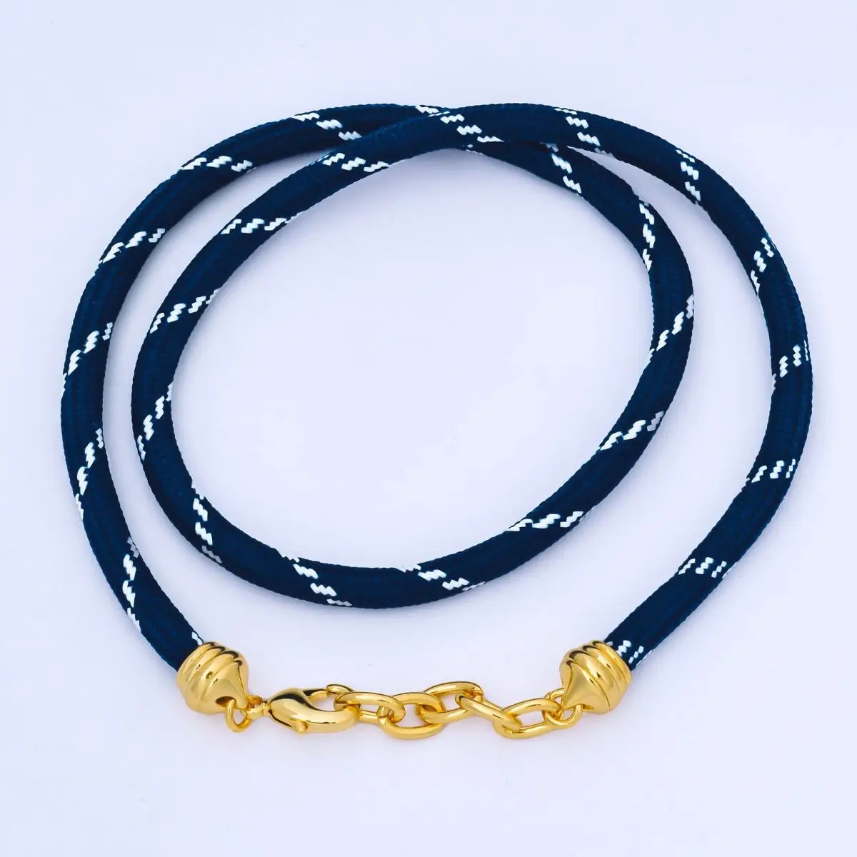 24K Fill Cotton Cord Necklace