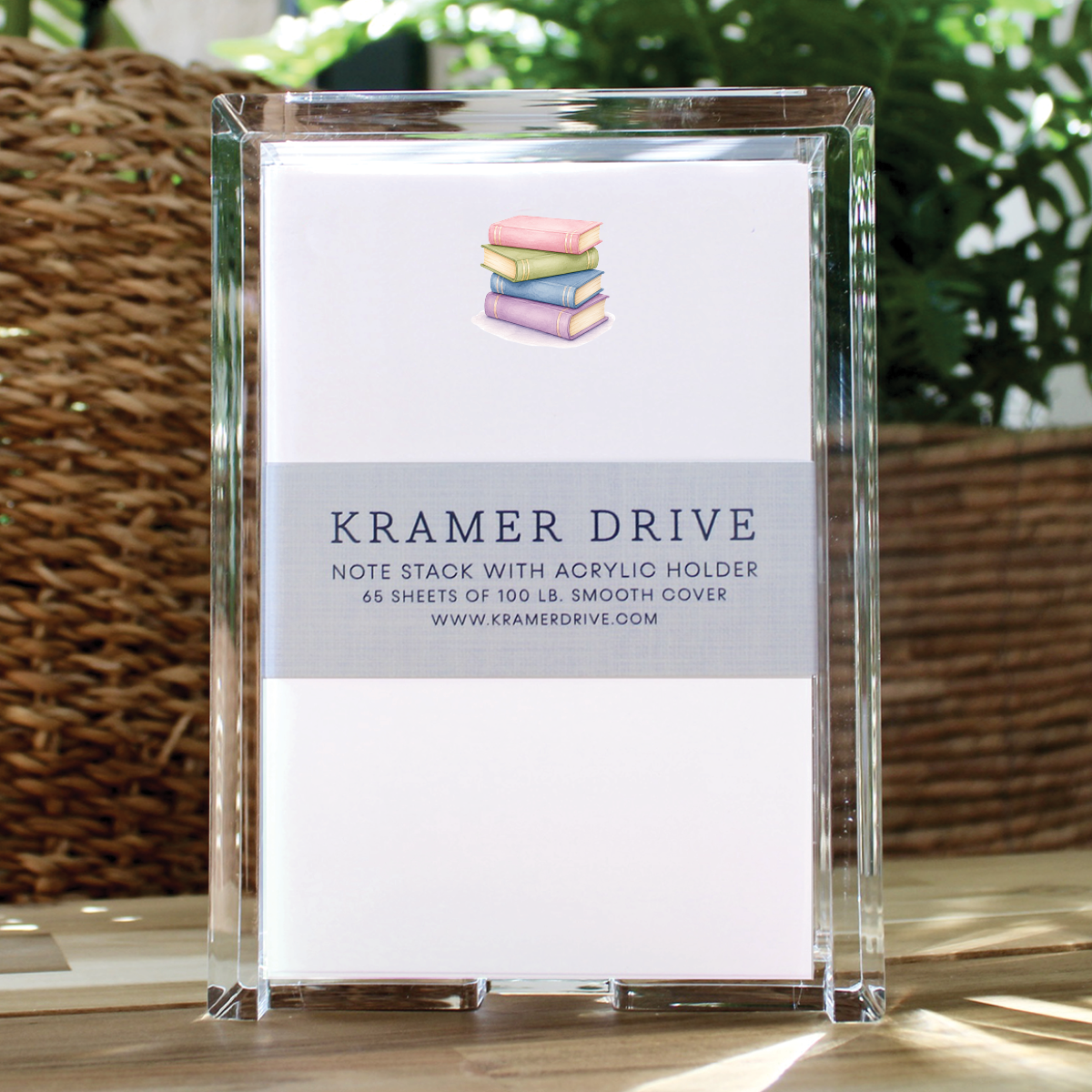 Kramer Drive Book Stack Note Stack