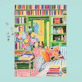 Books & Bouquets 1000 Piece Puzzle Box