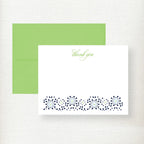 Thank You Bottom Flowers Note Card Set