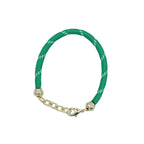 24K Fill Cord Chain Bracelet