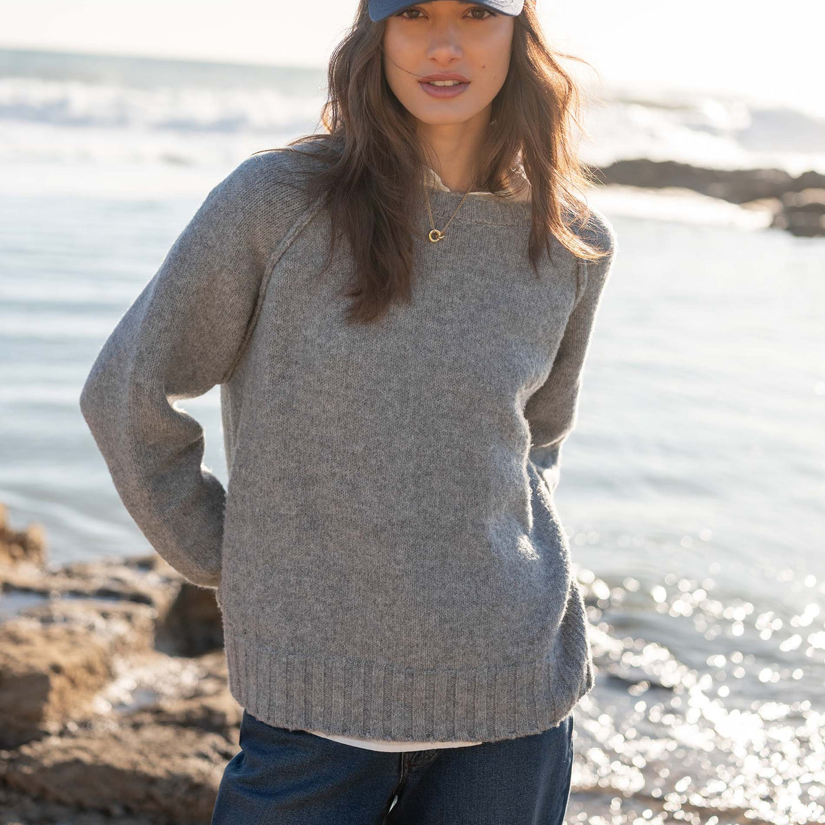 Mersea Brighton Raglan Sweater