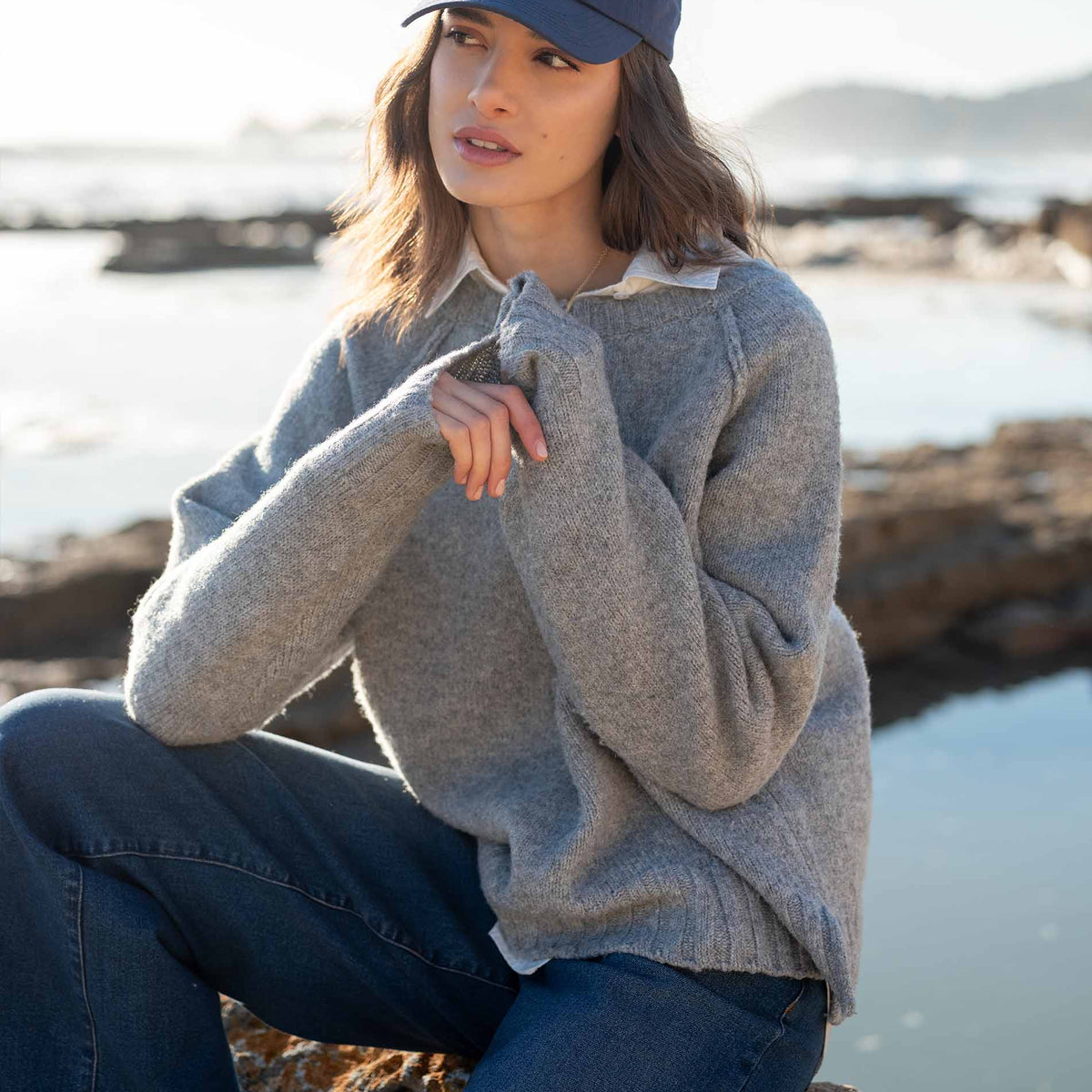 Mersea Brighton Raglan Sweater