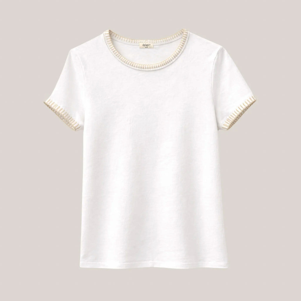 Brooks Blanket Stitch Tee