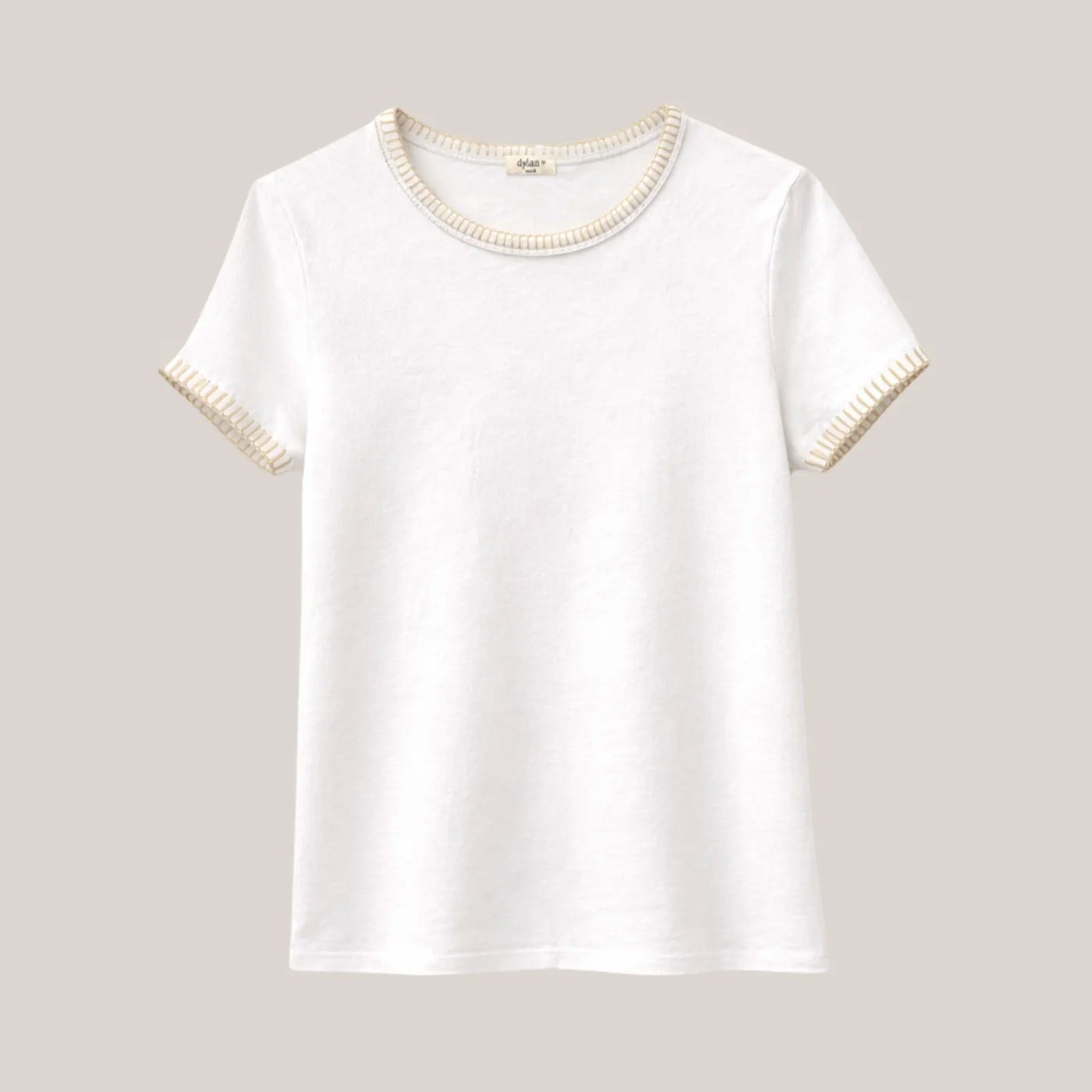 Brooks Blanket Stitch Tee