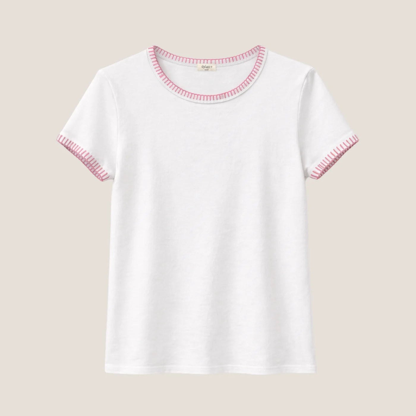 Brooks Blanket Stitch Tee Secondary image