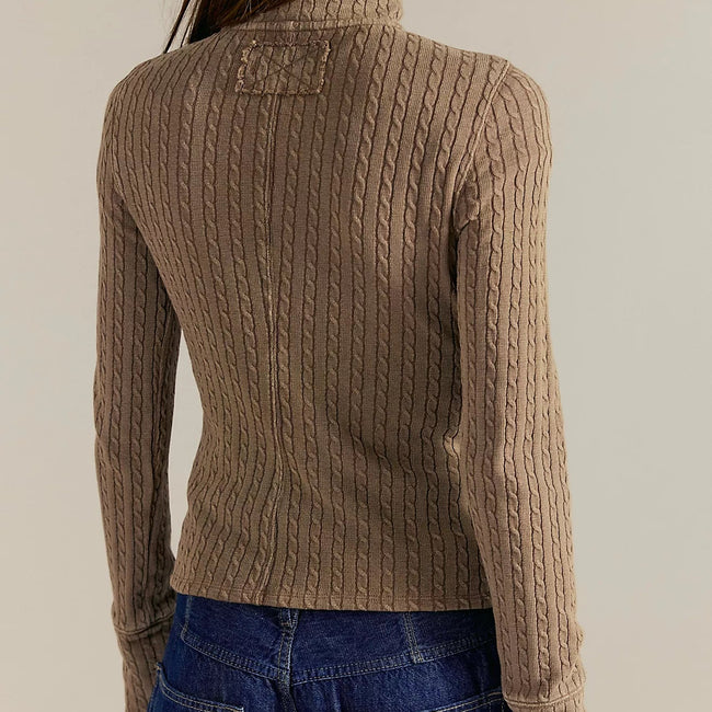 Free People Brunch Girl Zip Up Secondary image