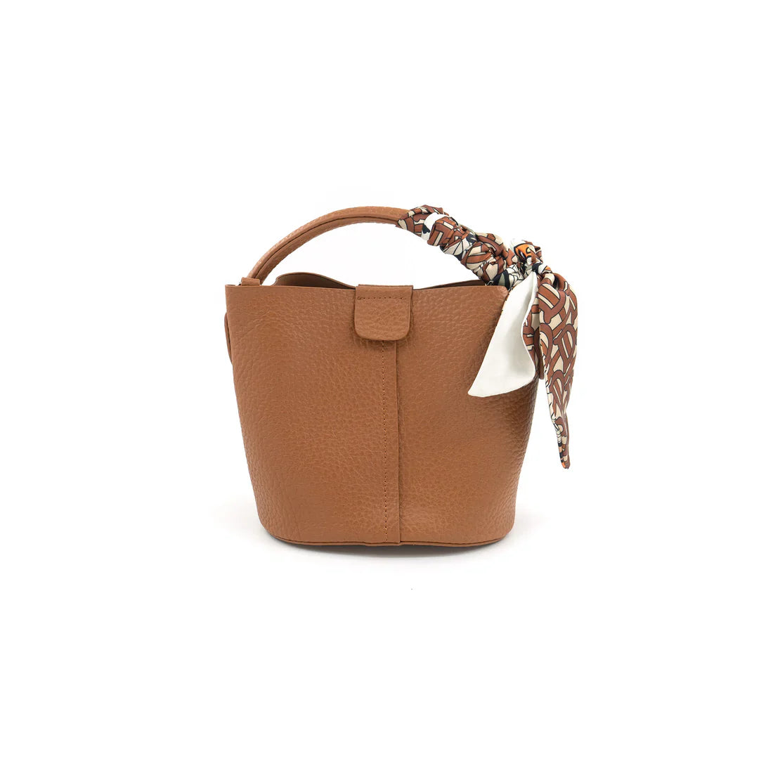 Small Leather Bucket Bag