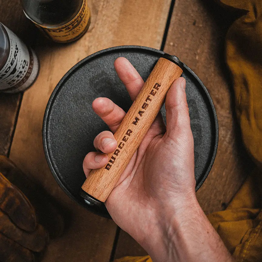 Burger Master Cast Iron Grill Press