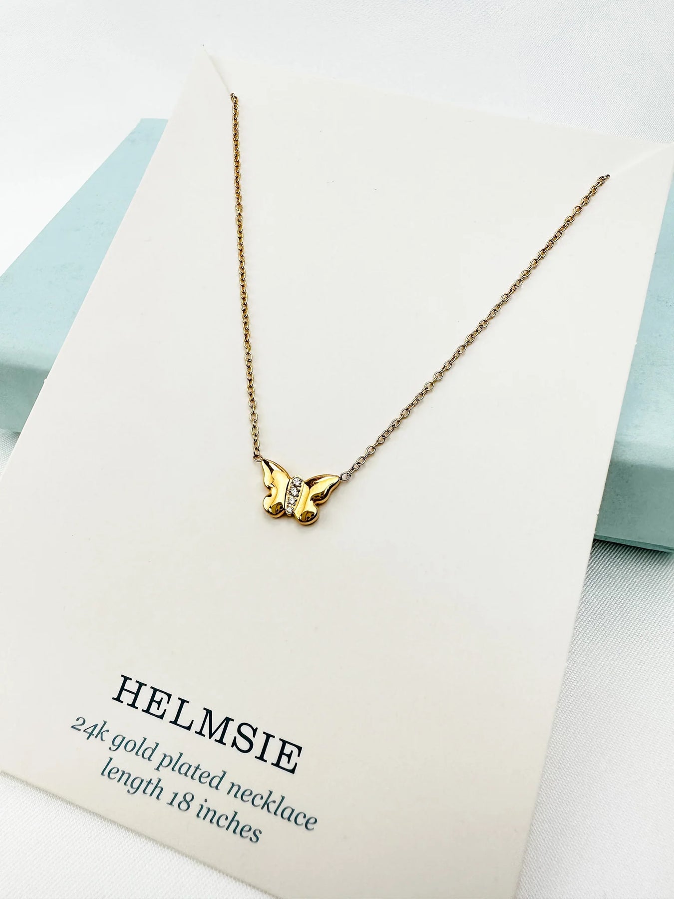 Helmsie Butterfly Necklace