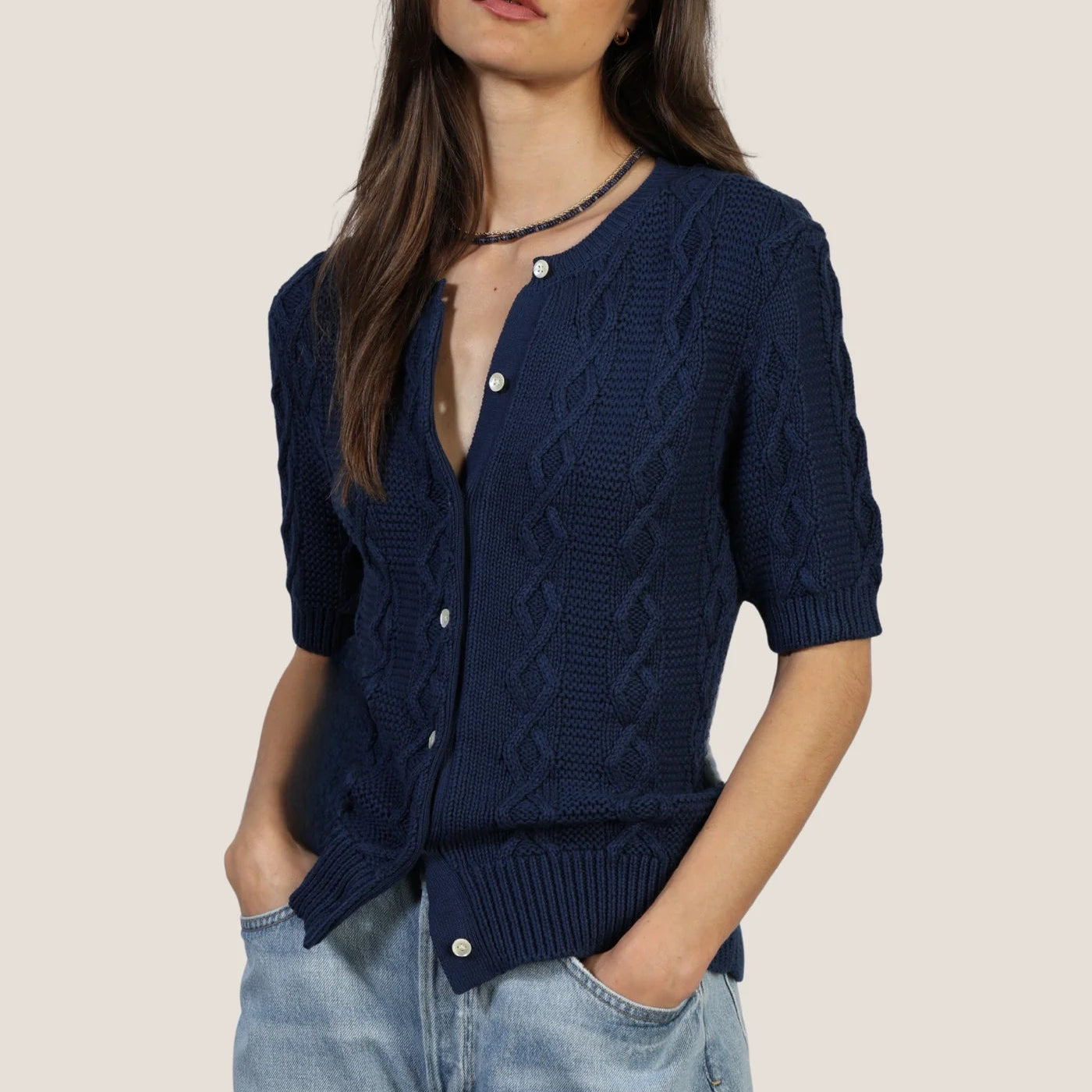 Cable Knit Cardigan