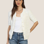 Cable Knit Cardigan