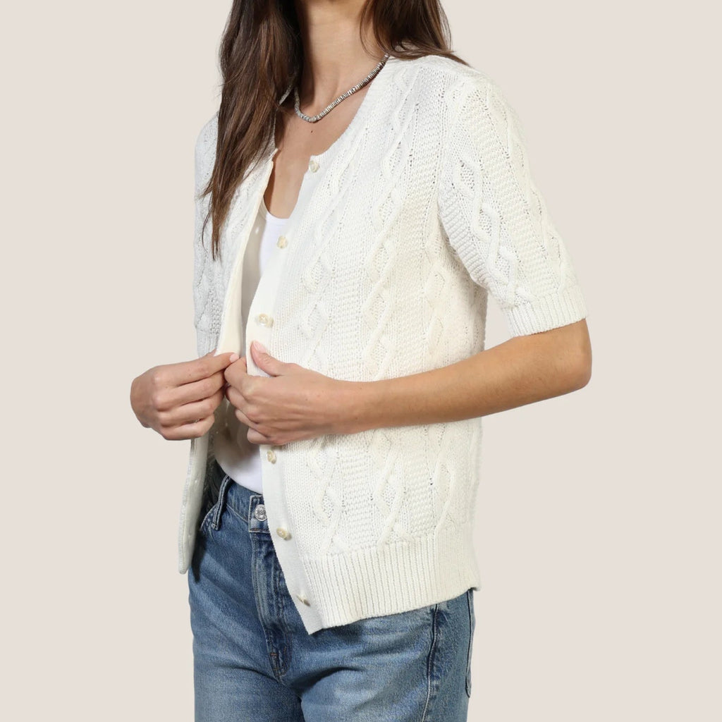 Cable Knit Cardigan
