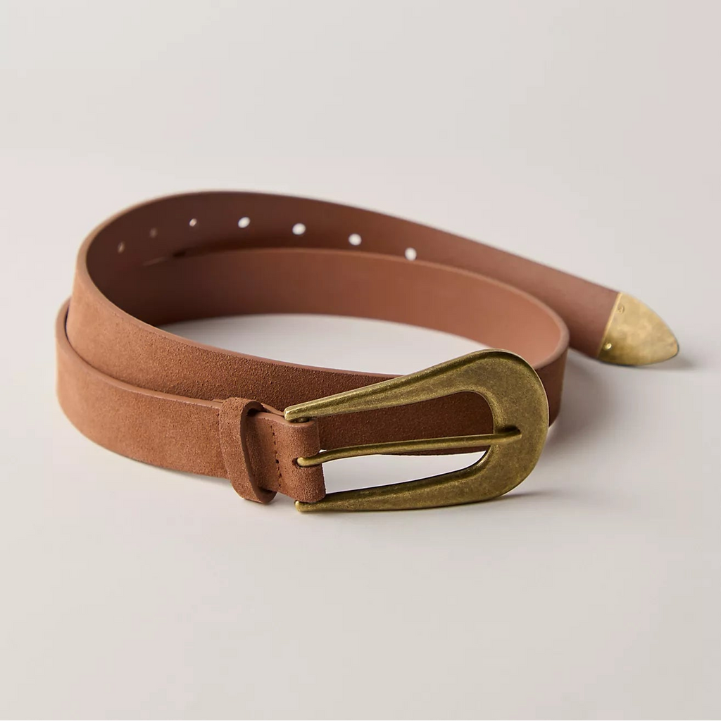 Free People Cannon Suede Belt