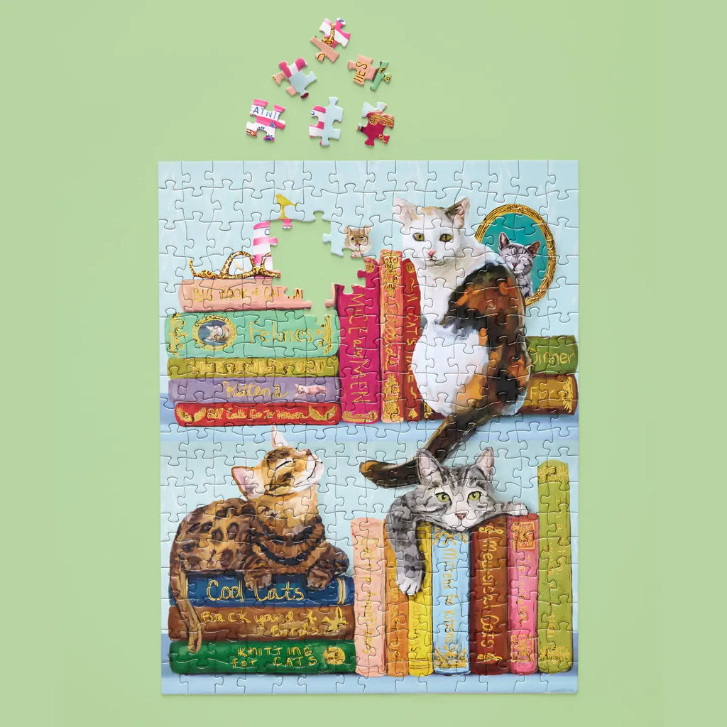 Cats on Books 3 Set Puzzles