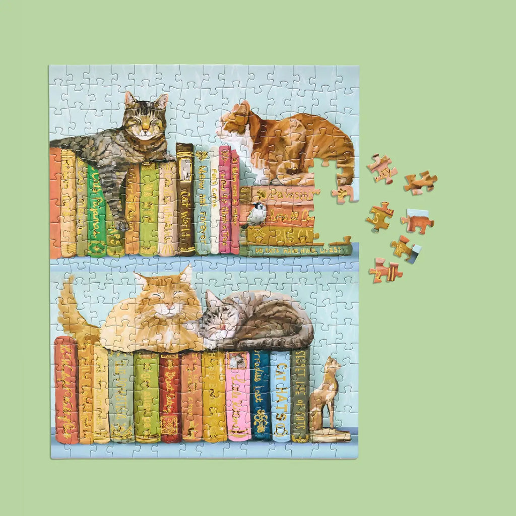 Cats on Books 3 Set Puzzles