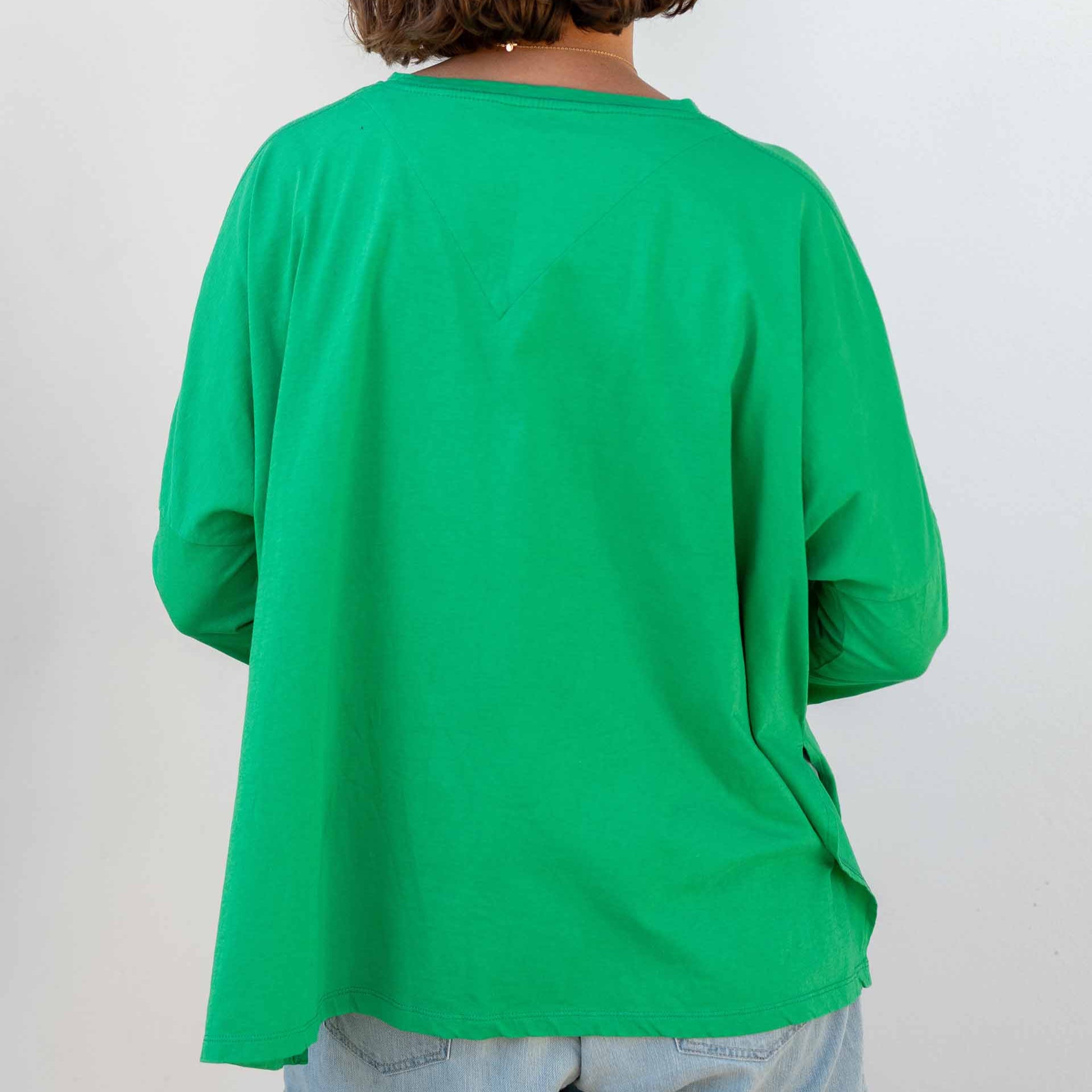 Mersea Kelly Green Catalina Slub Tee