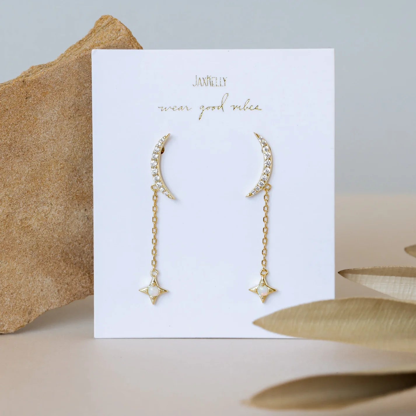 Jax Kelly Celestial Drop Earrings