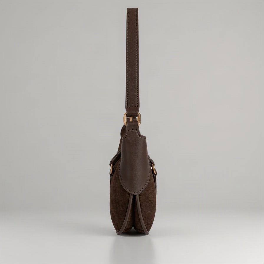 Erin Gray Chelsea Suede Shoulder Bag