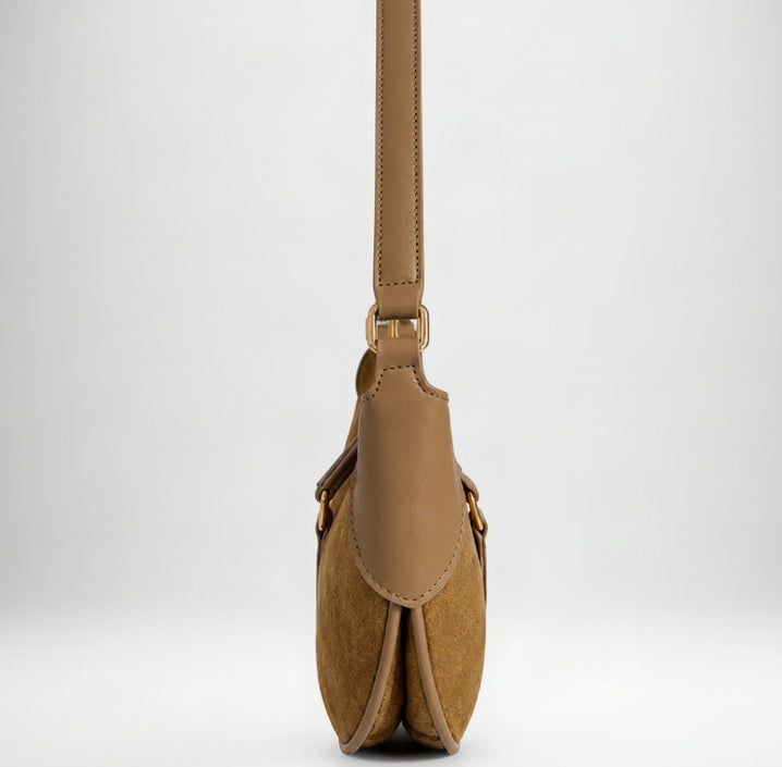 Erin Gray Chelsea Suede Shoulder Bag