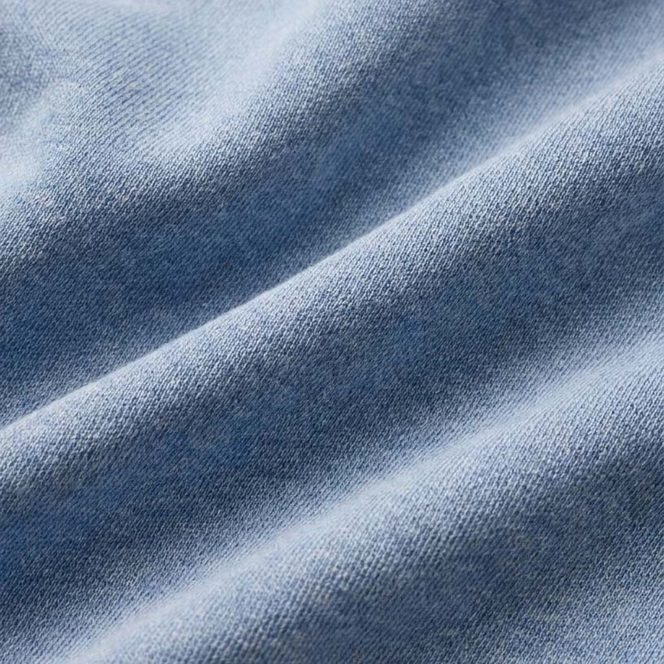 Circuit Knit Denim Sweatshirt