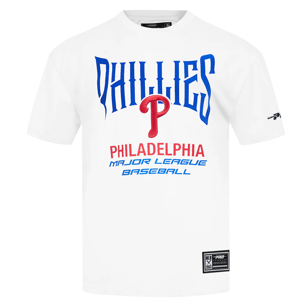 MLB Philadelphia Phillies City Tour 2.0 Men's Cotton Jersey Drop Shoulder Top