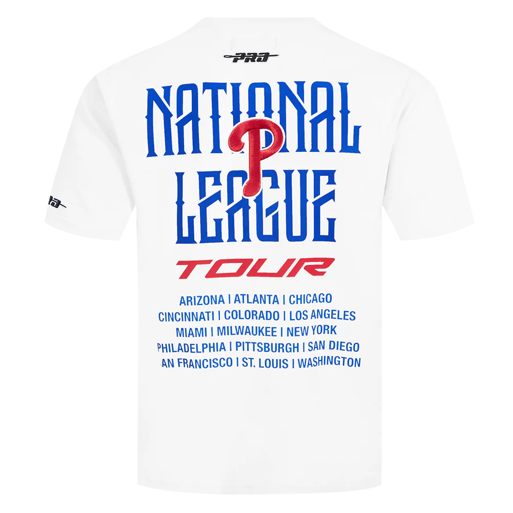 MLB Philadelphia Phillies City Tour 2.0 Men's Cotton Jersey Drop Shoulder Top