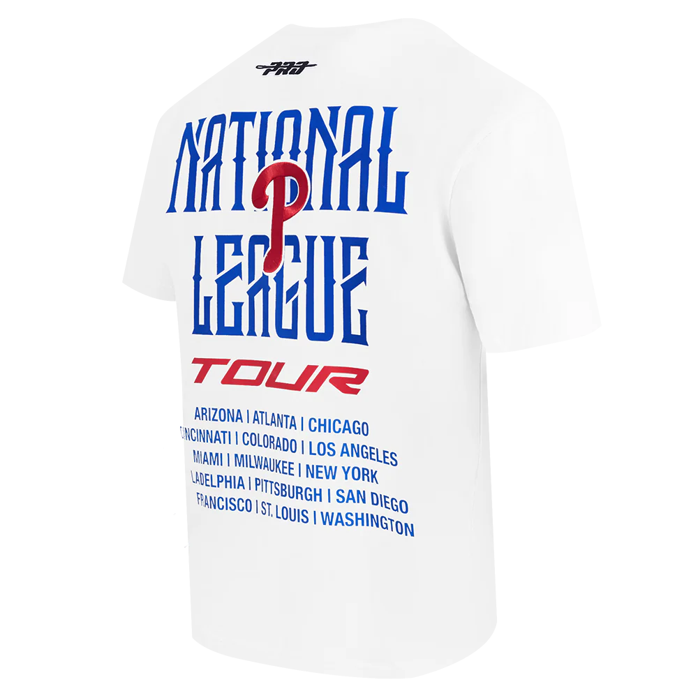 MLB Philadelphia Phillies City Tour 2.0 Men's Cotton Jersey Drop Shoulder Top