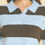 Color Block Collar Knit Sweater