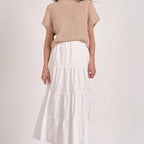 Sweater & Skirt Combo Midi Dress