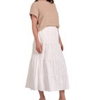 Sweater & Skirt Combo Midi Dress