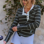 FP Movement Cool Down Striped Crew