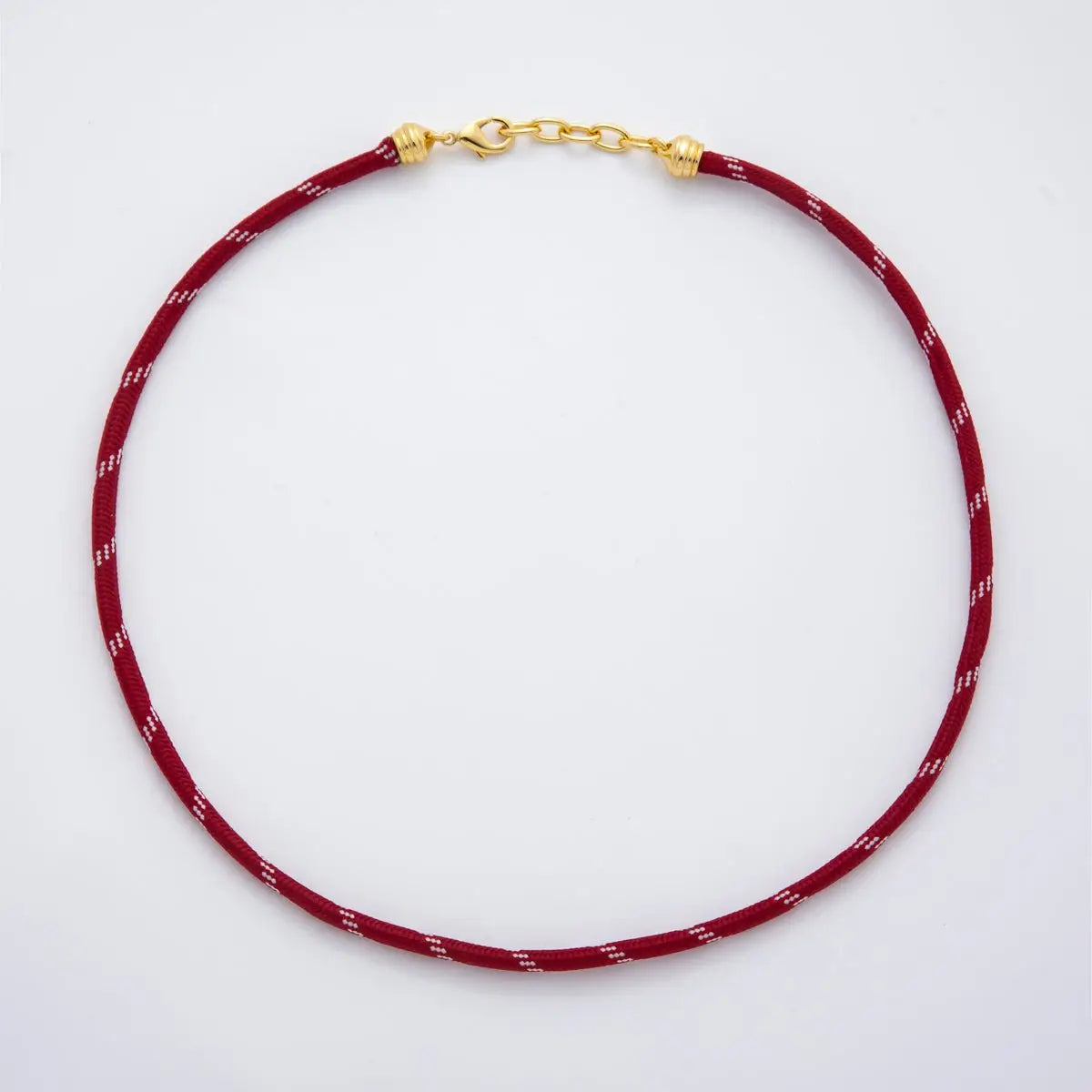 24K Fill Cotton Cord Necklace
