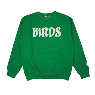 Birds Felt Crewneck