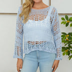 Crochet Long Sleeve Top
