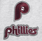 MLB Philadelphia Phillies Retro Classic Women's Cropped Pullover Hoodie