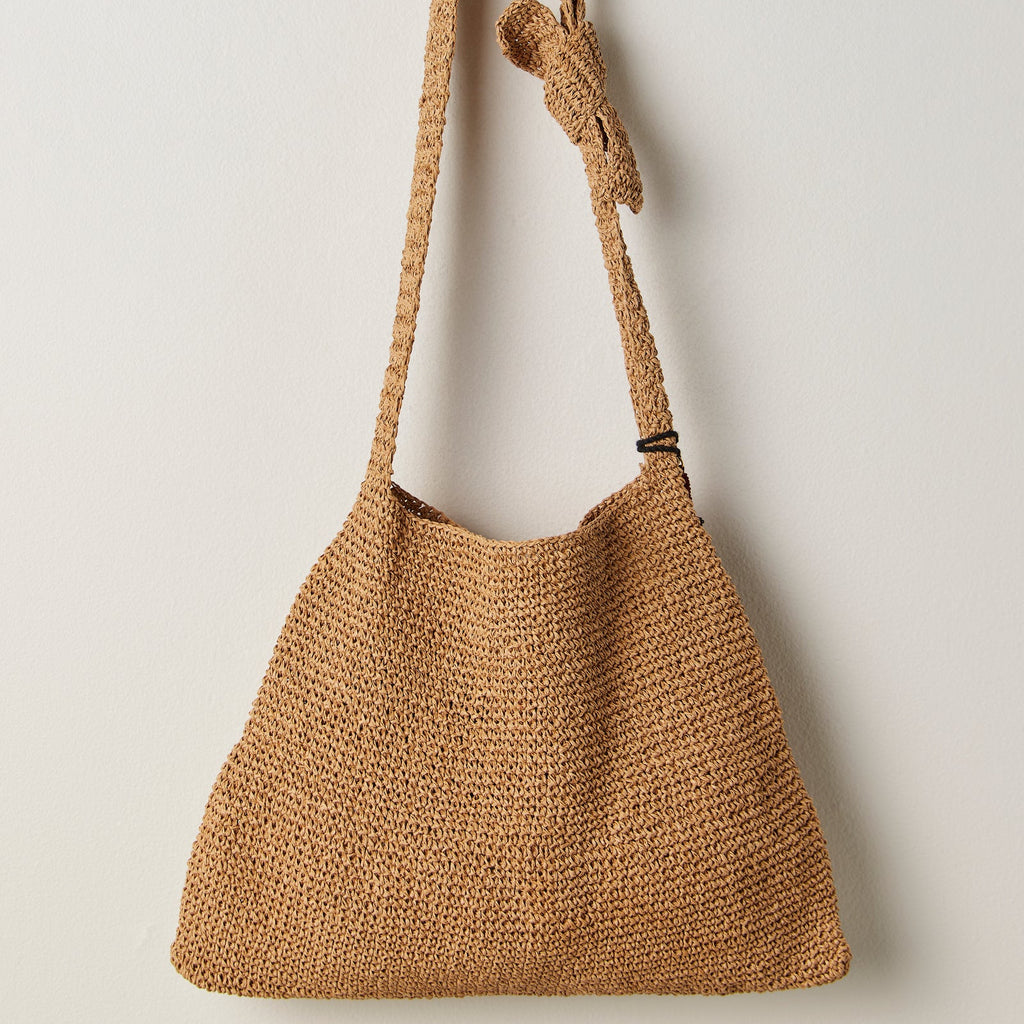 Free People Coastal Crush Straw Tote