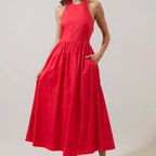 Daine Halter Neck Midi